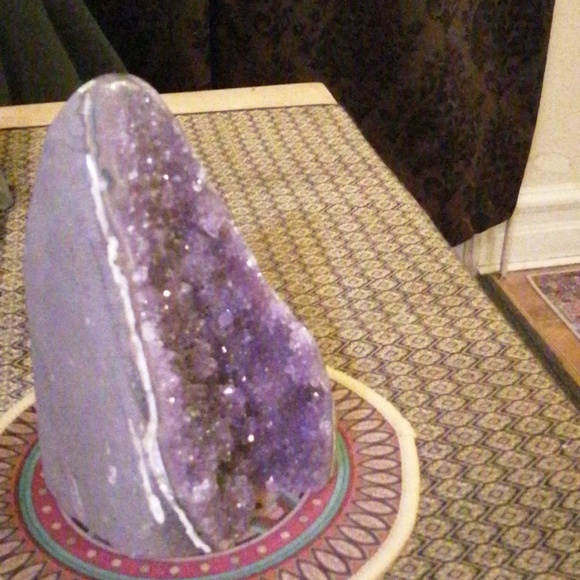 Gorgeous AMETHYST CATHEDRAL ✨3.4lbs with amazing banding and colouring! Video! - Picture 13 of 17